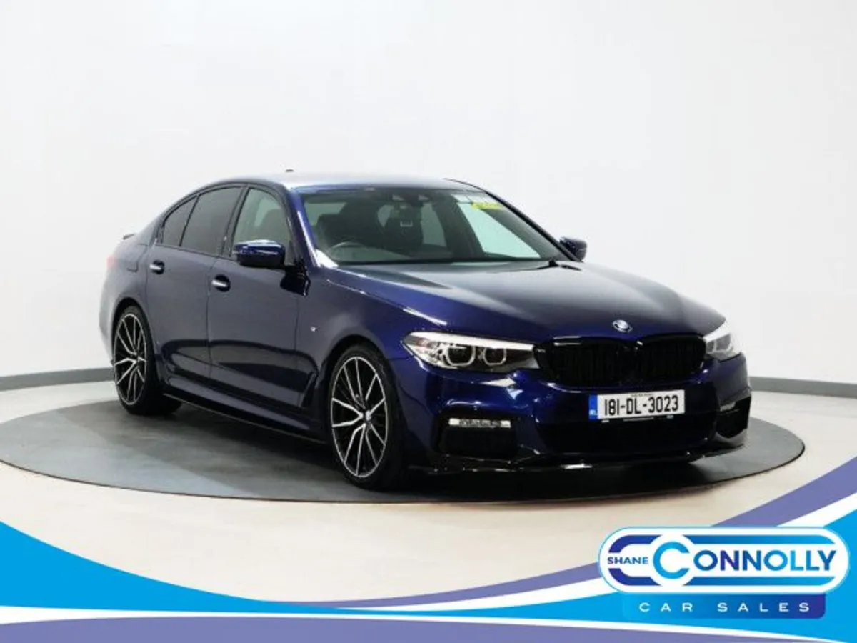*65* 2018 BMW 5-Series 2.0D M-SPORT AUTO - Image 1