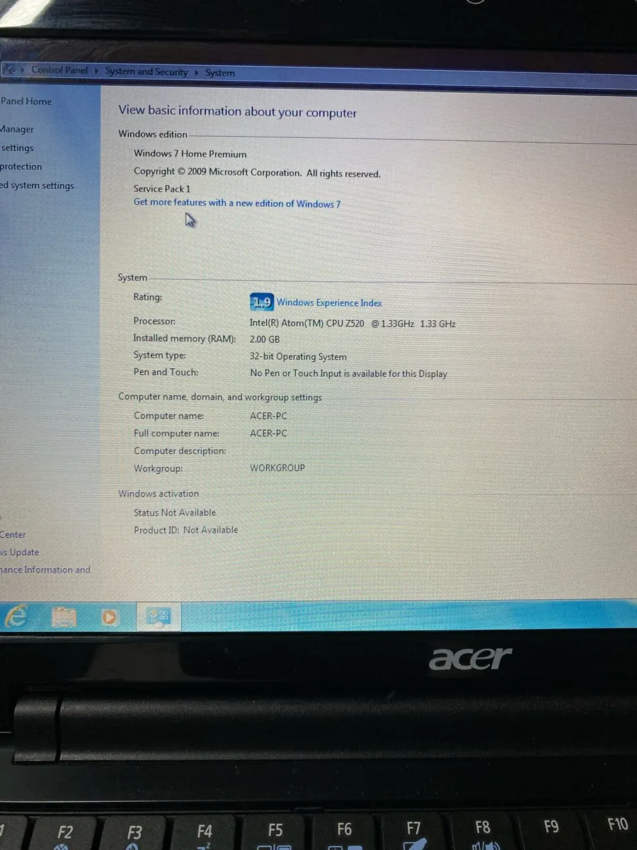 Acer aspire one windows 7 - Image 4