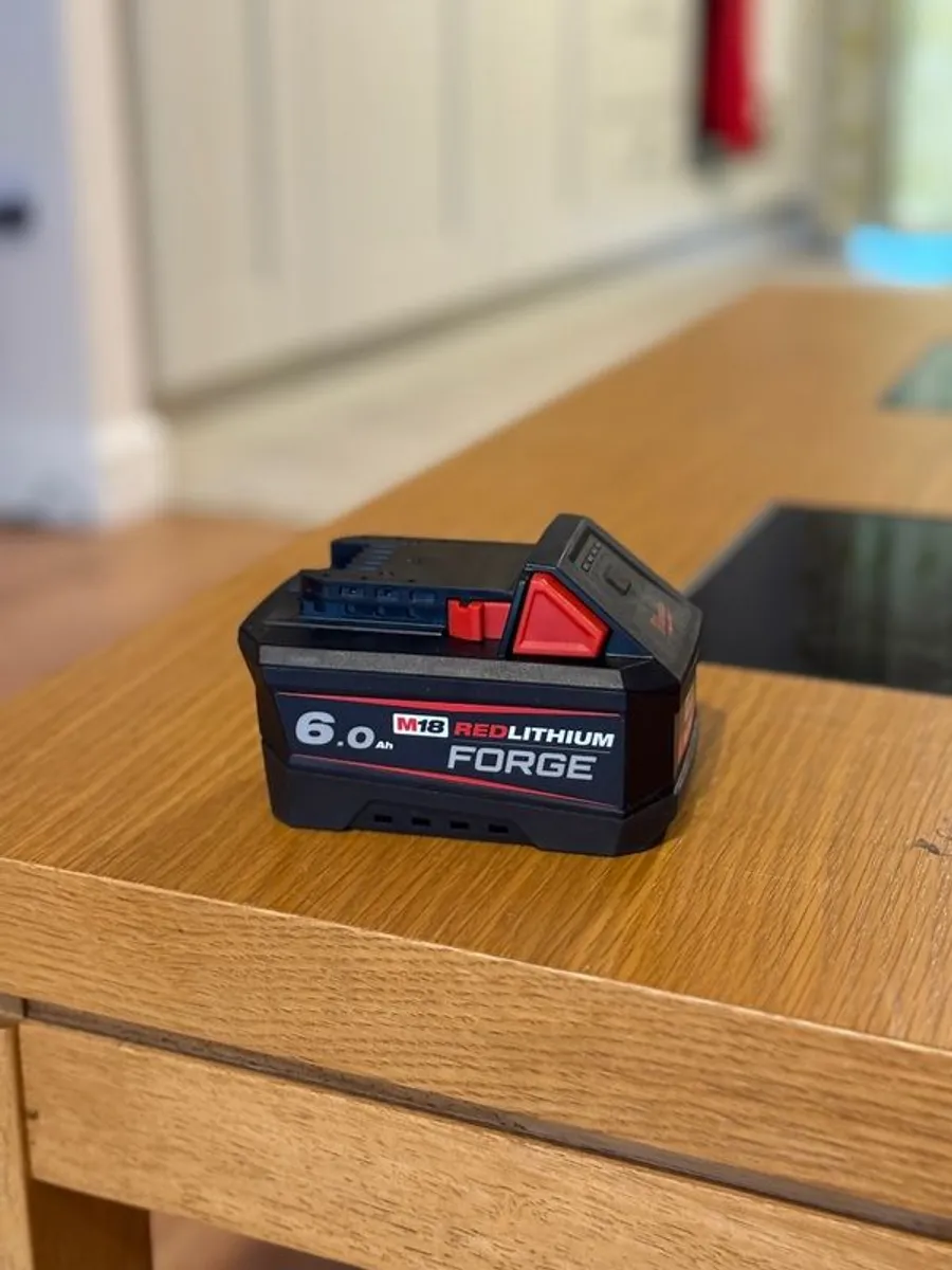 Milwaukee 6Ah Forge Battery (New) - Image 1