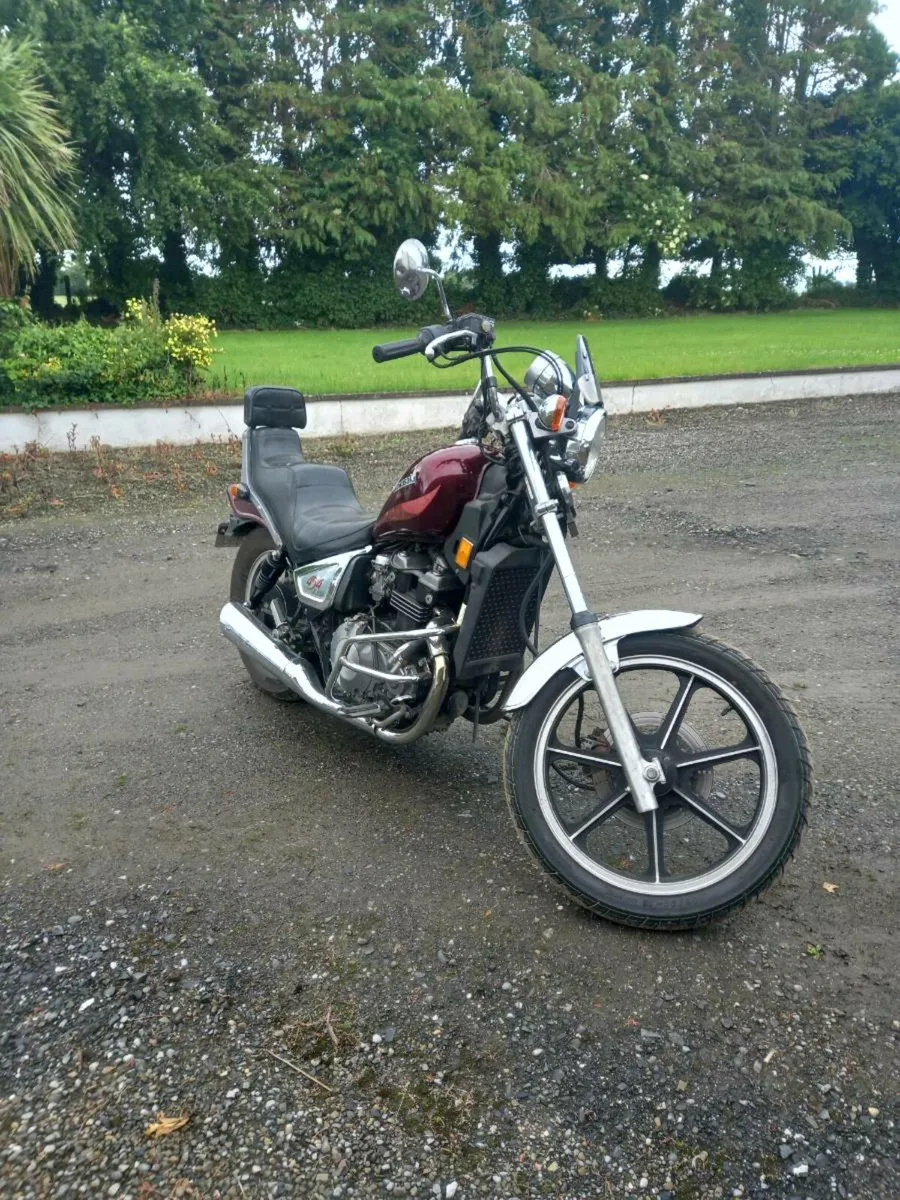 Honda 250 rebel and kawasaki 454 - Image 2