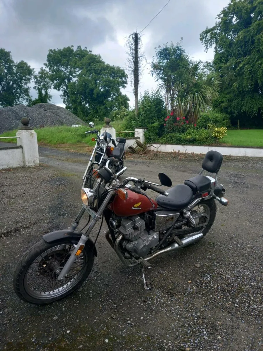 Honda 250 rebel and kawasaki 454 - Image 4