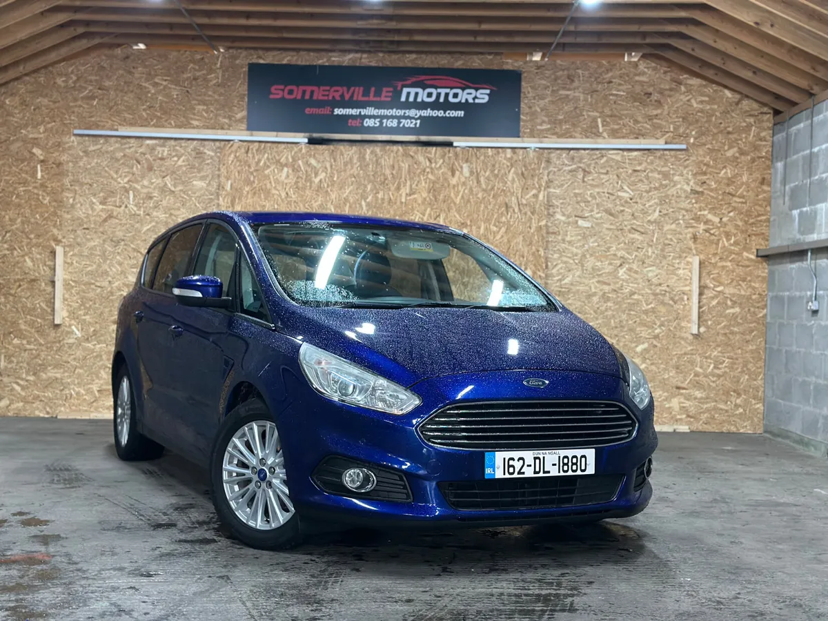 Ford S-Max 2.0TDCI “NCT&TAXED” 7 Seater 2016 - Image 2