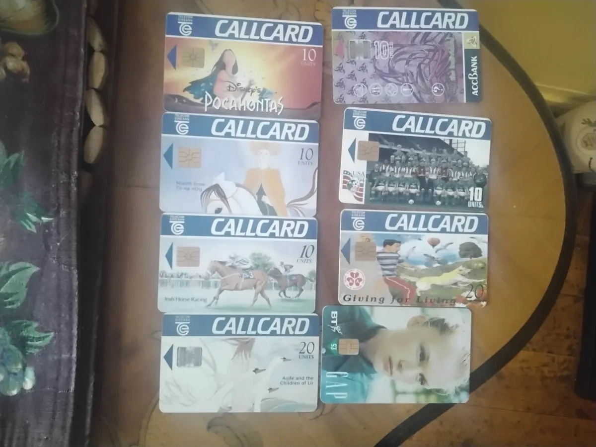 8 Phone cards