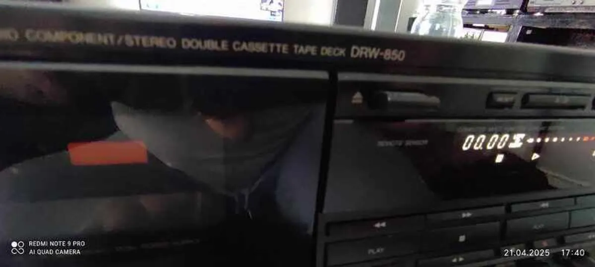 60e for all - 3 Denon Cassette Recorders - Working - All have a problem with A drawer - Image 2
