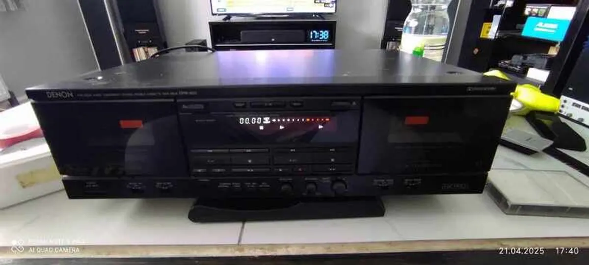 60e for all - 3 Denon Cassette Recorders - Working - All have a problem with A drawer - Image 4