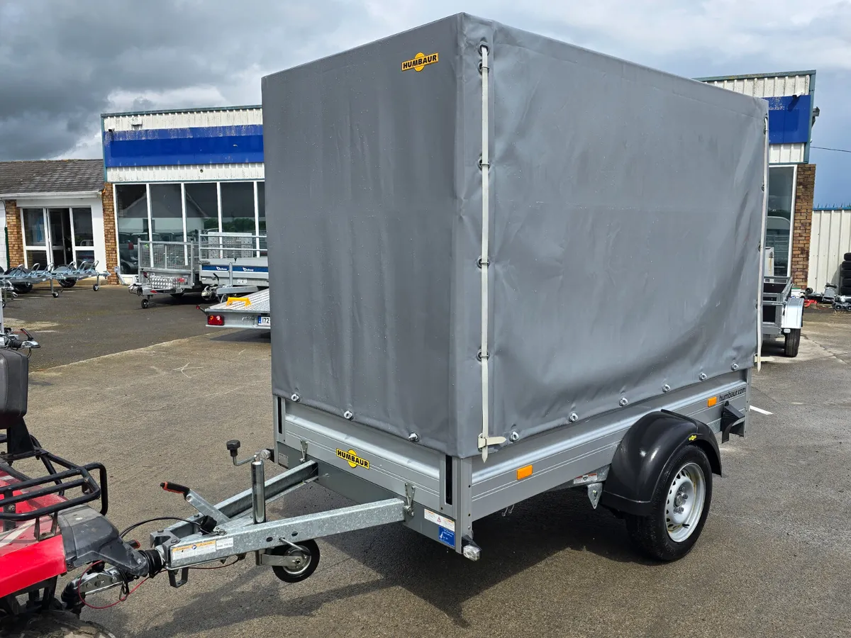 Trailer with cover braked - Image 2