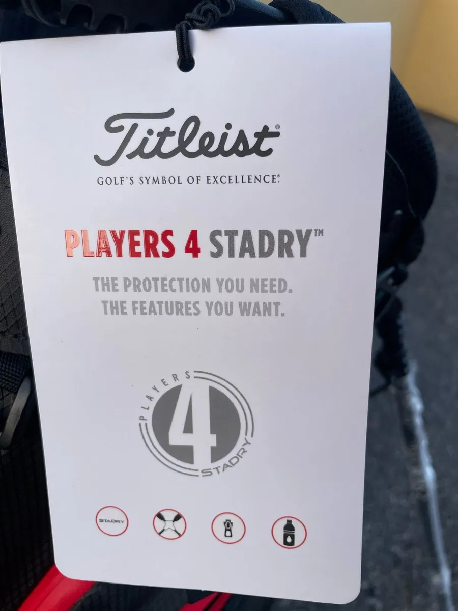 New Titleist Sta Dry waterproof golf bag - Image 2