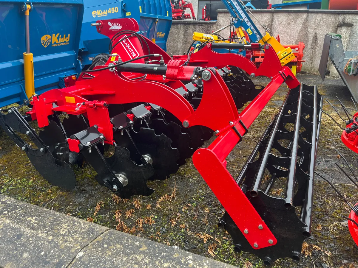 New Stekro 3m Gladiator Disc Harrow - Image 1