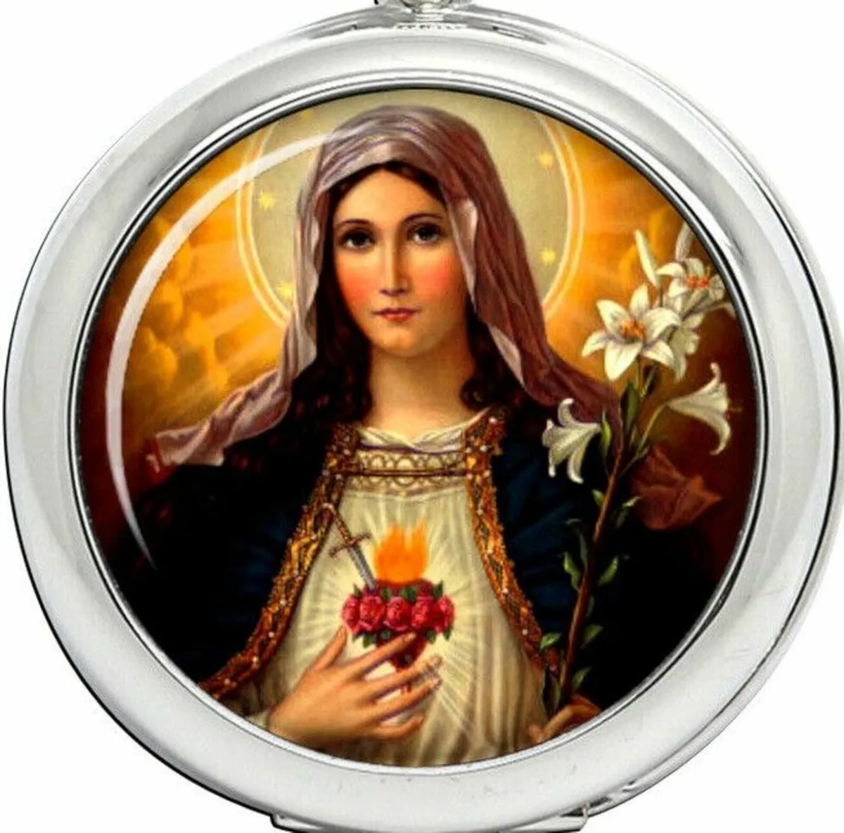 Mary of The Sorrowful Heart  .Free Post - Image 3