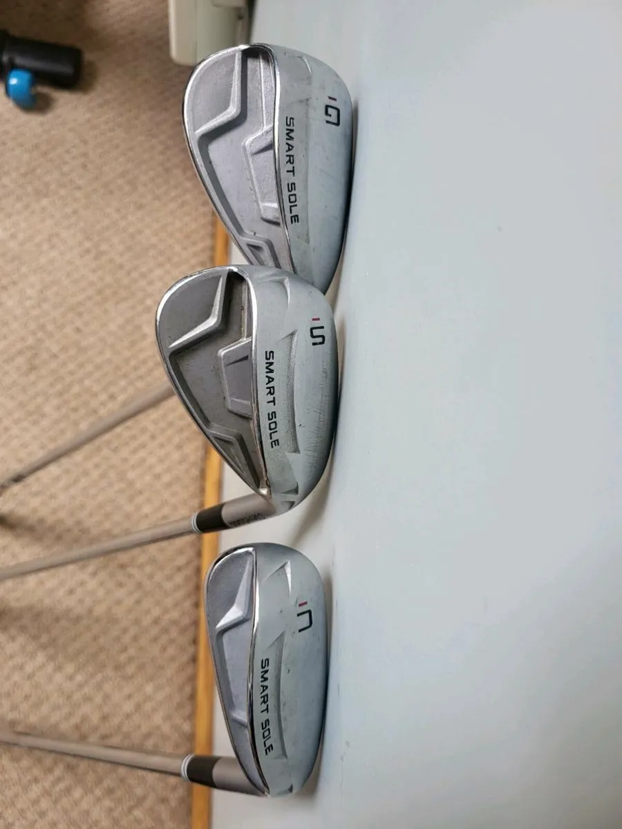 Set of cleveland smart sole wedges