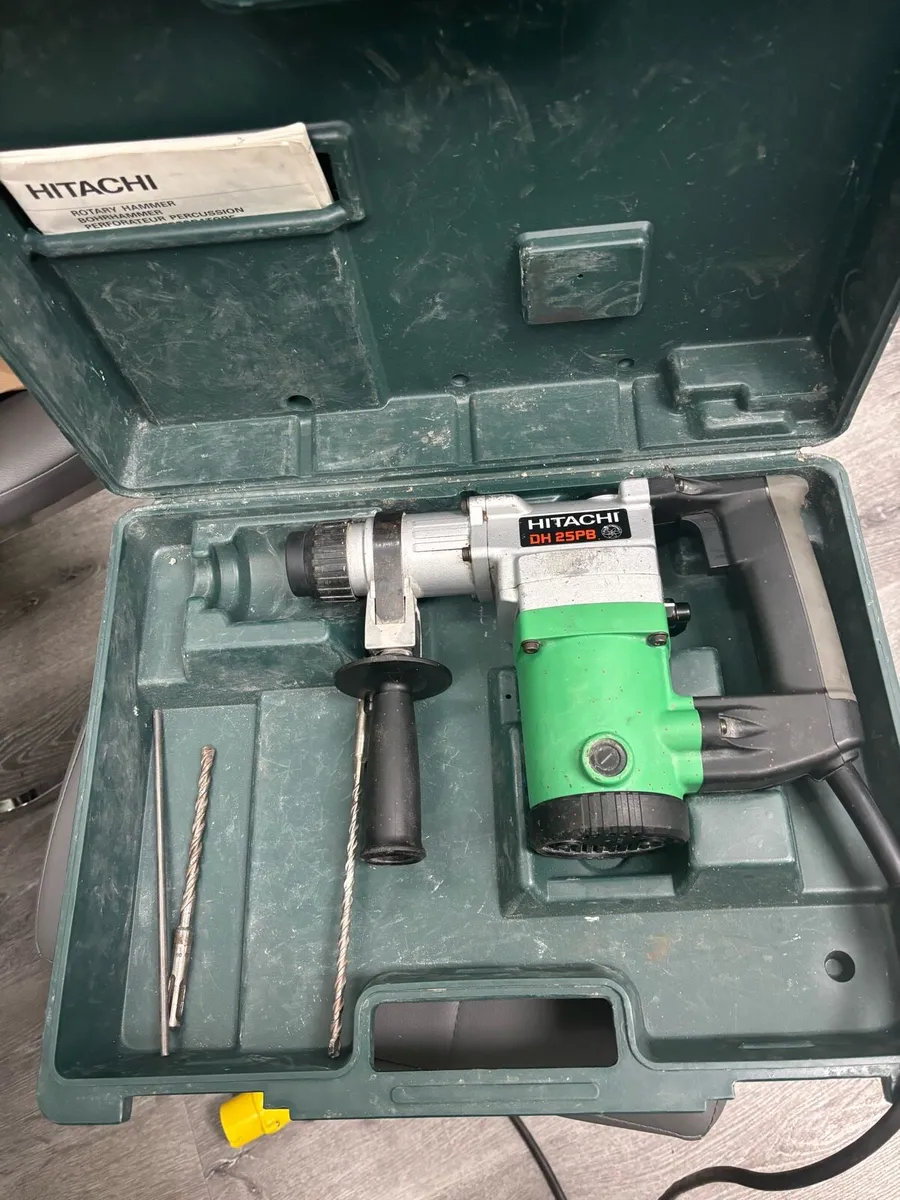 Hitachi SDS drill 110v - Image 3