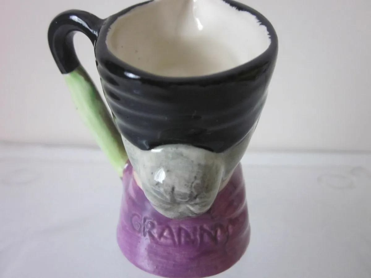 Vintage  Artone  Miniature  Toby Jug, Granny - Image 3