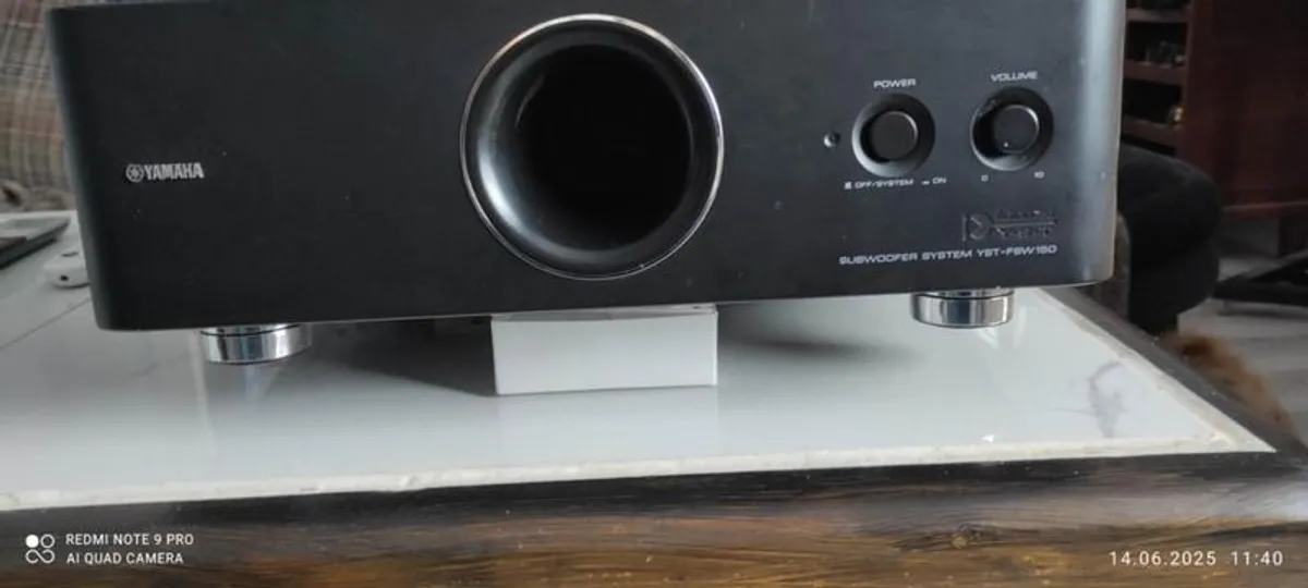Activ Subwoofer Yamaha -yst - Fsw150 - Image 3