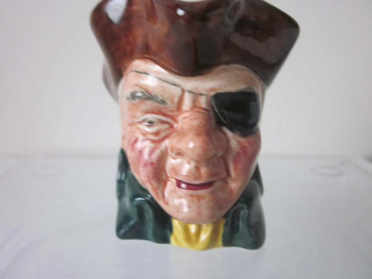 Staffs Cooper Clayton Capt Patch Toby Jug, - Image 1