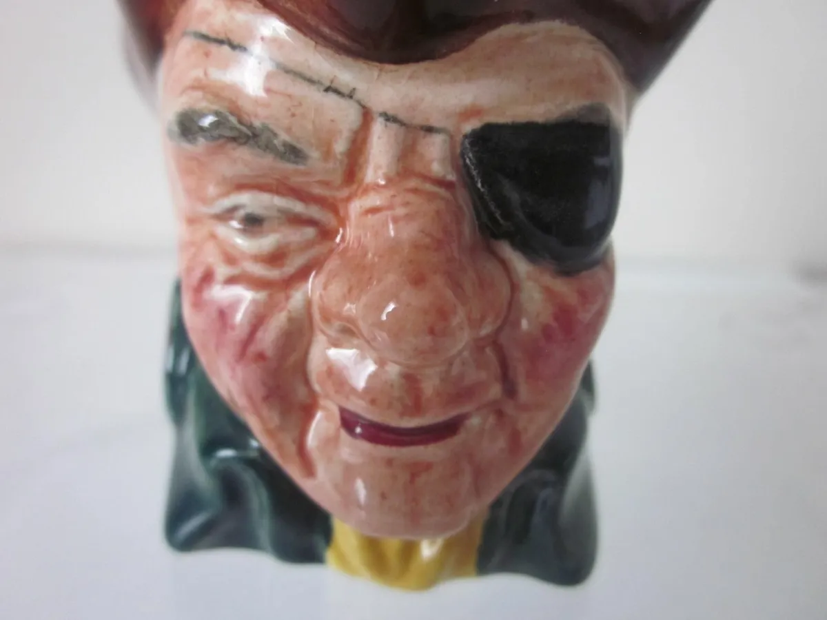 Staffs Cooper Clayton Capt Patch Toby Jug, - Image 2