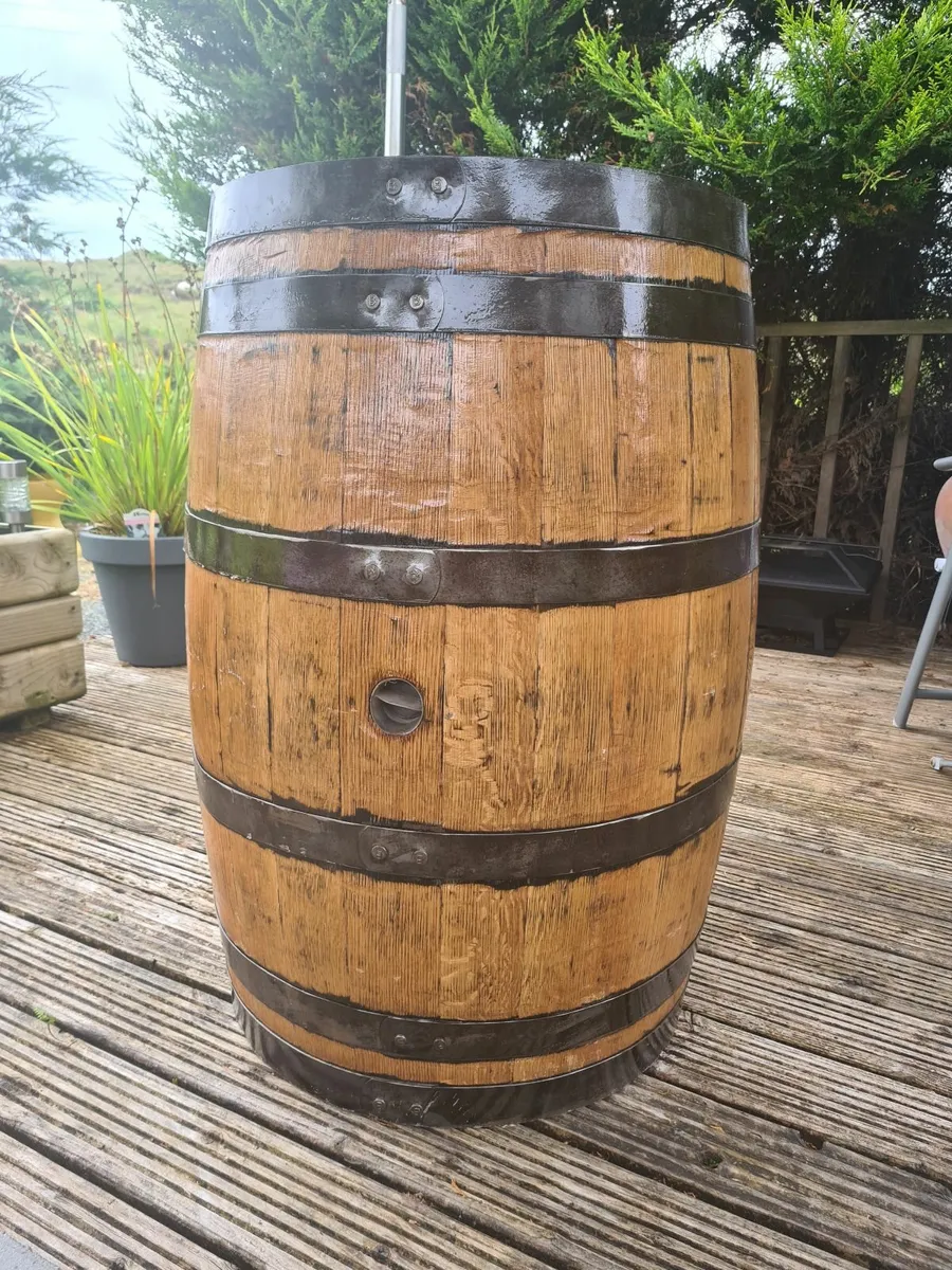 Refurbished Whiskey Barrel - Image 1