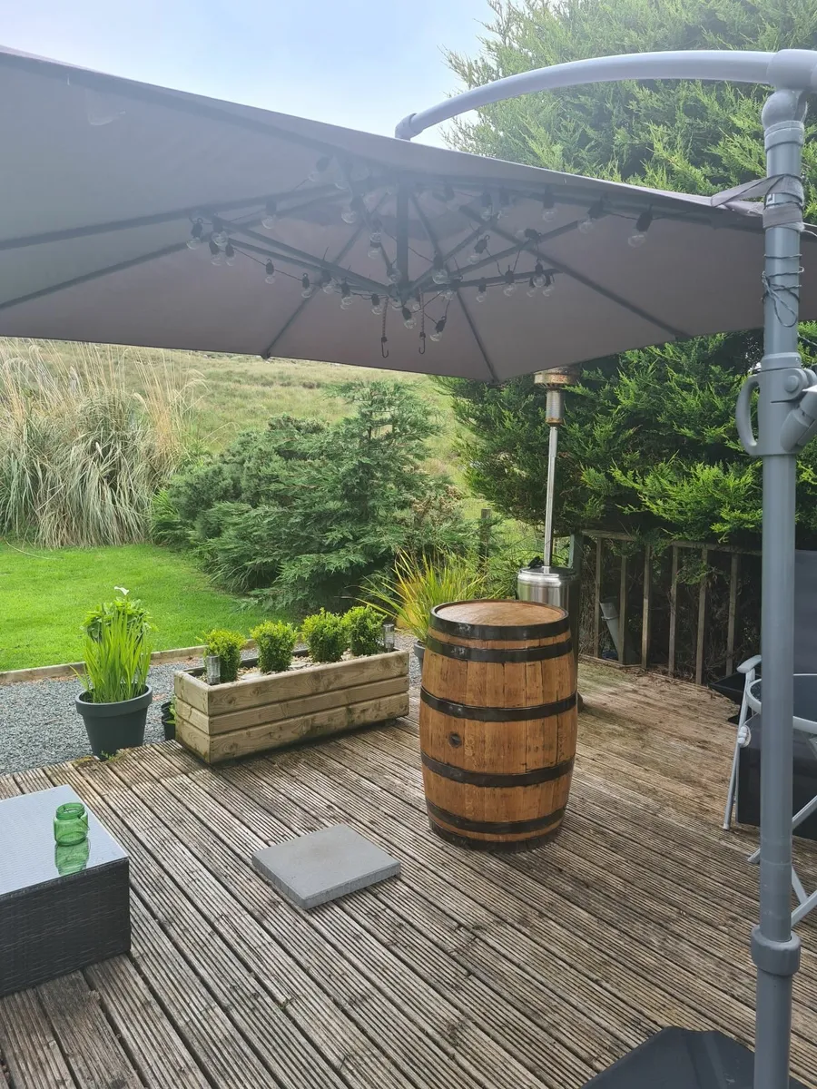 Refurbished Whiskey Barrel - Image 3