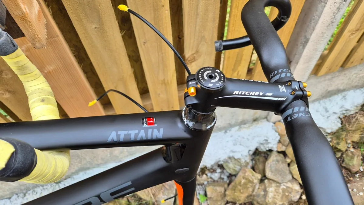 Endurance road bike carbon Cube Attain frameset - Image 3