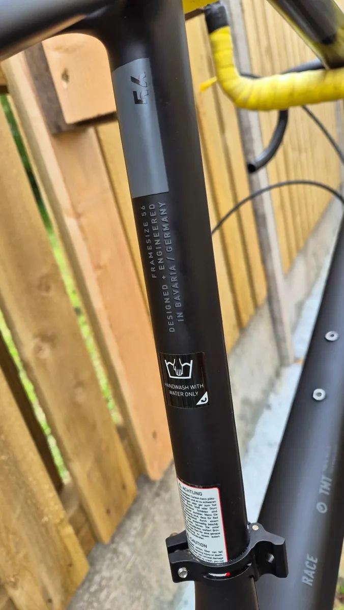 Endurance road bike carbon Cube Attain frameset - Image 4