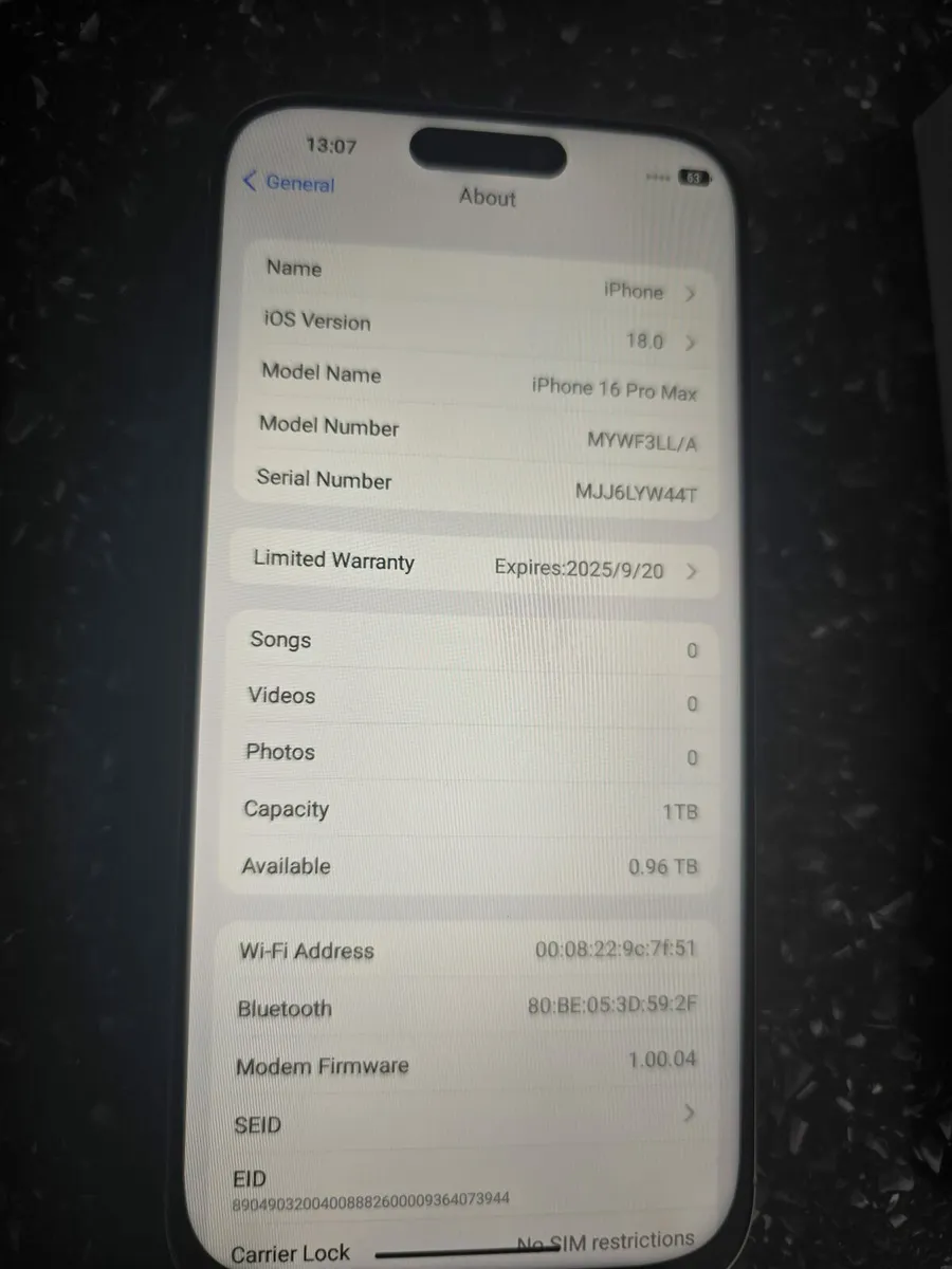 Apple Iphone 16 pro - Image 2