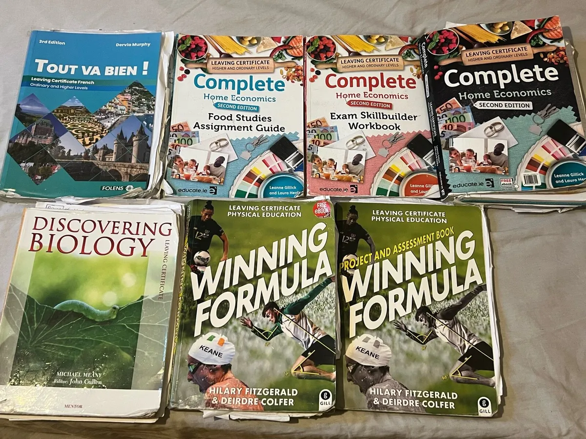 Leaving cert books - Image 3
