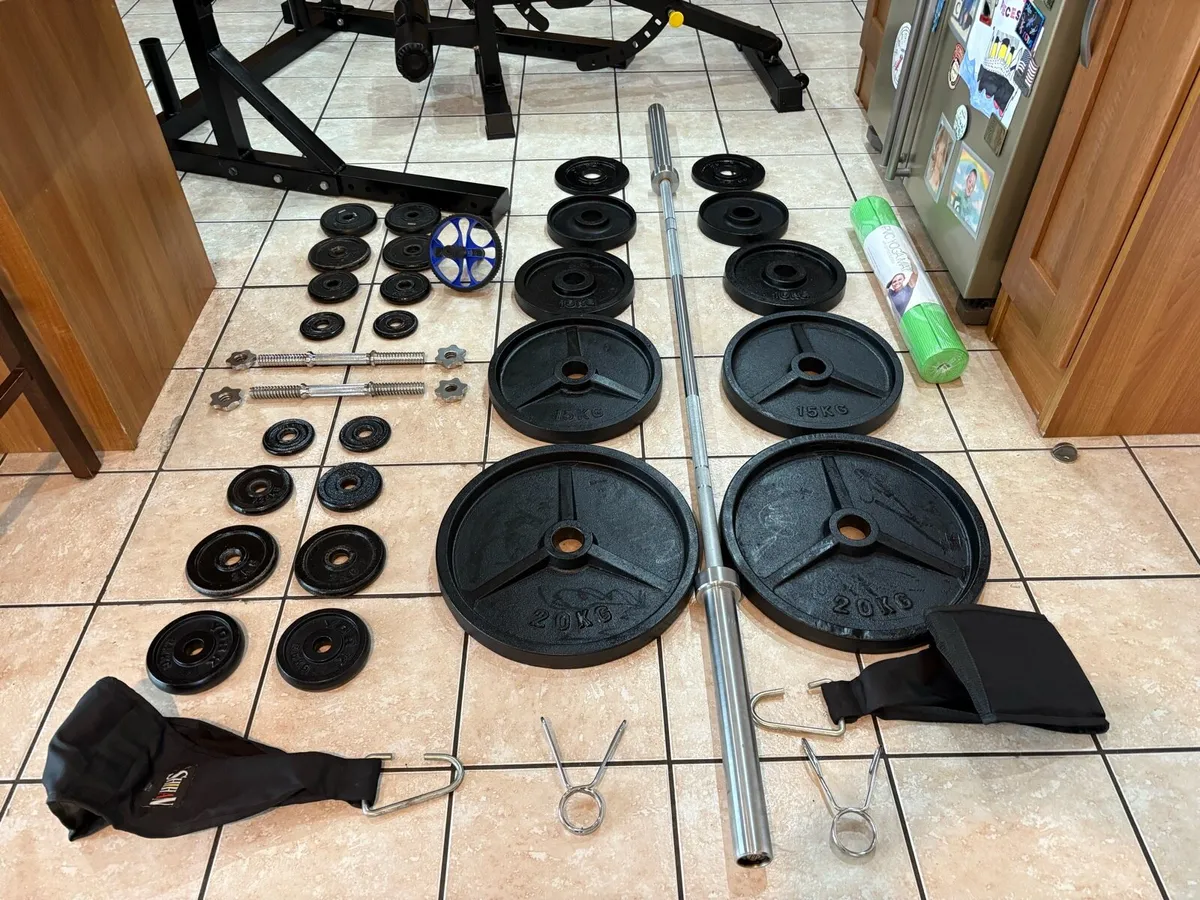 WITHOUT BEST GYM SQUAT RACK SET ON DONE DEAL!! - Image 2