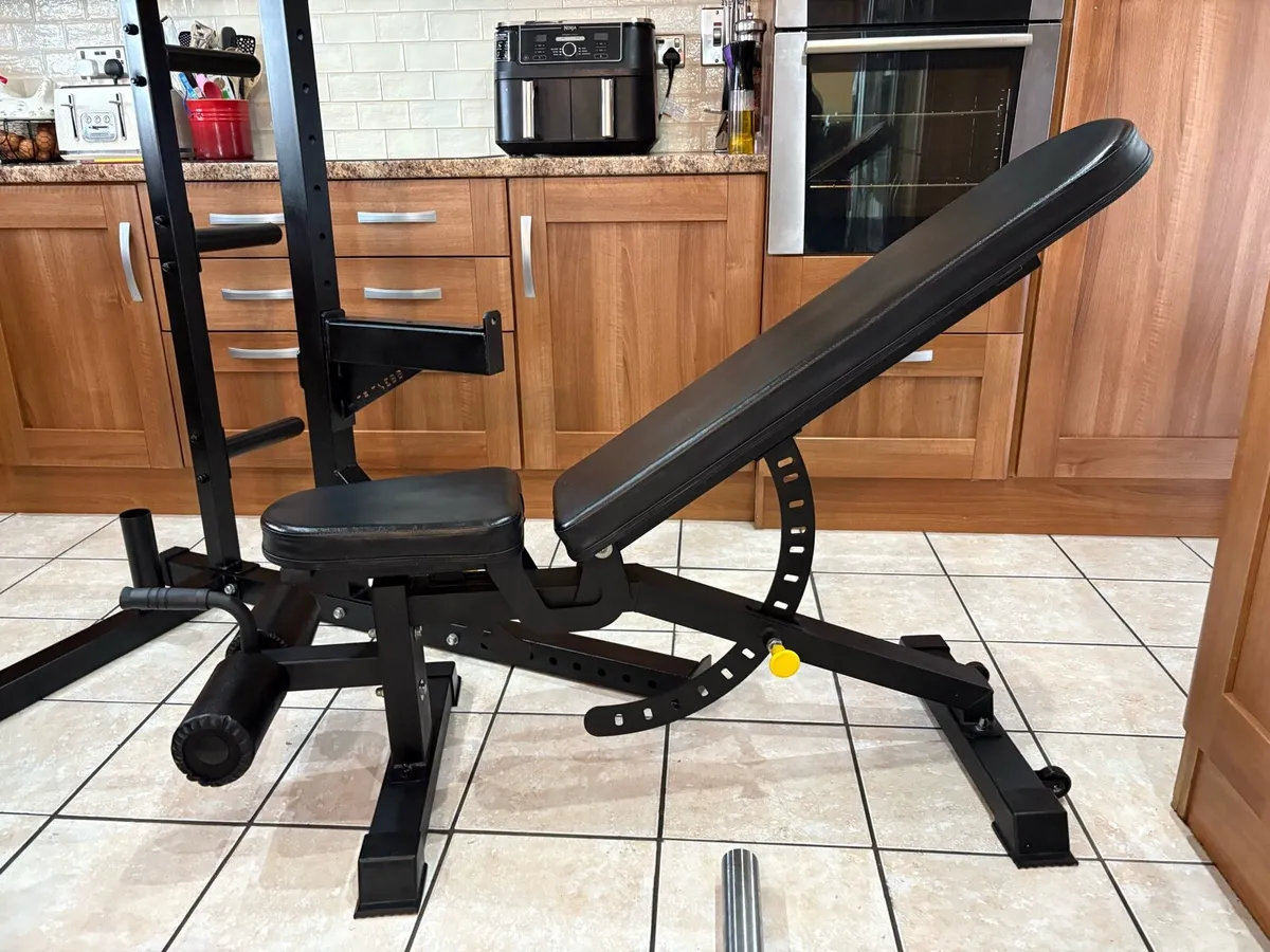 WITHOUT BEST GYM SQUAT RACK SET ON DONE DEAL!! - Image 3