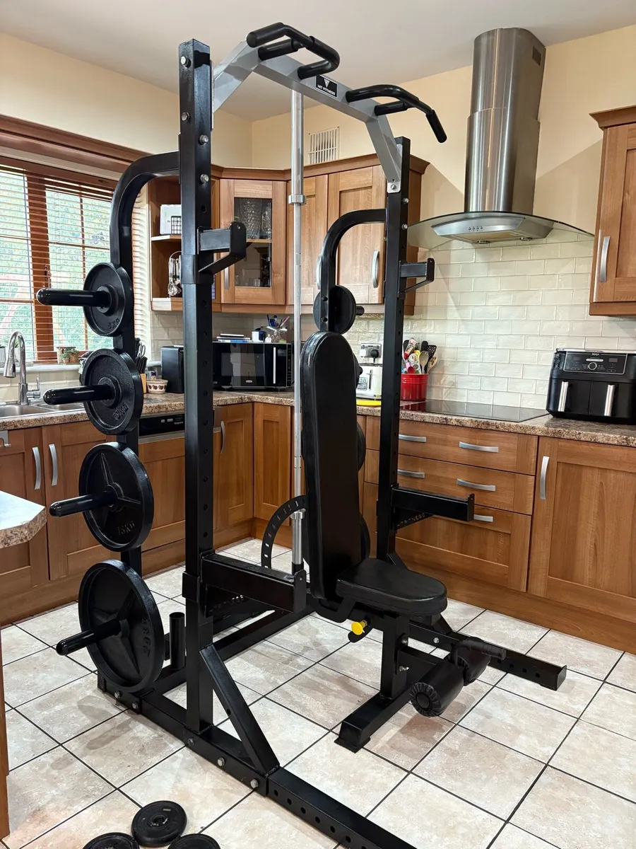 WITHOUT BEST GYM SQUAT RACK SET ON DONE DEAL!! - Image 4