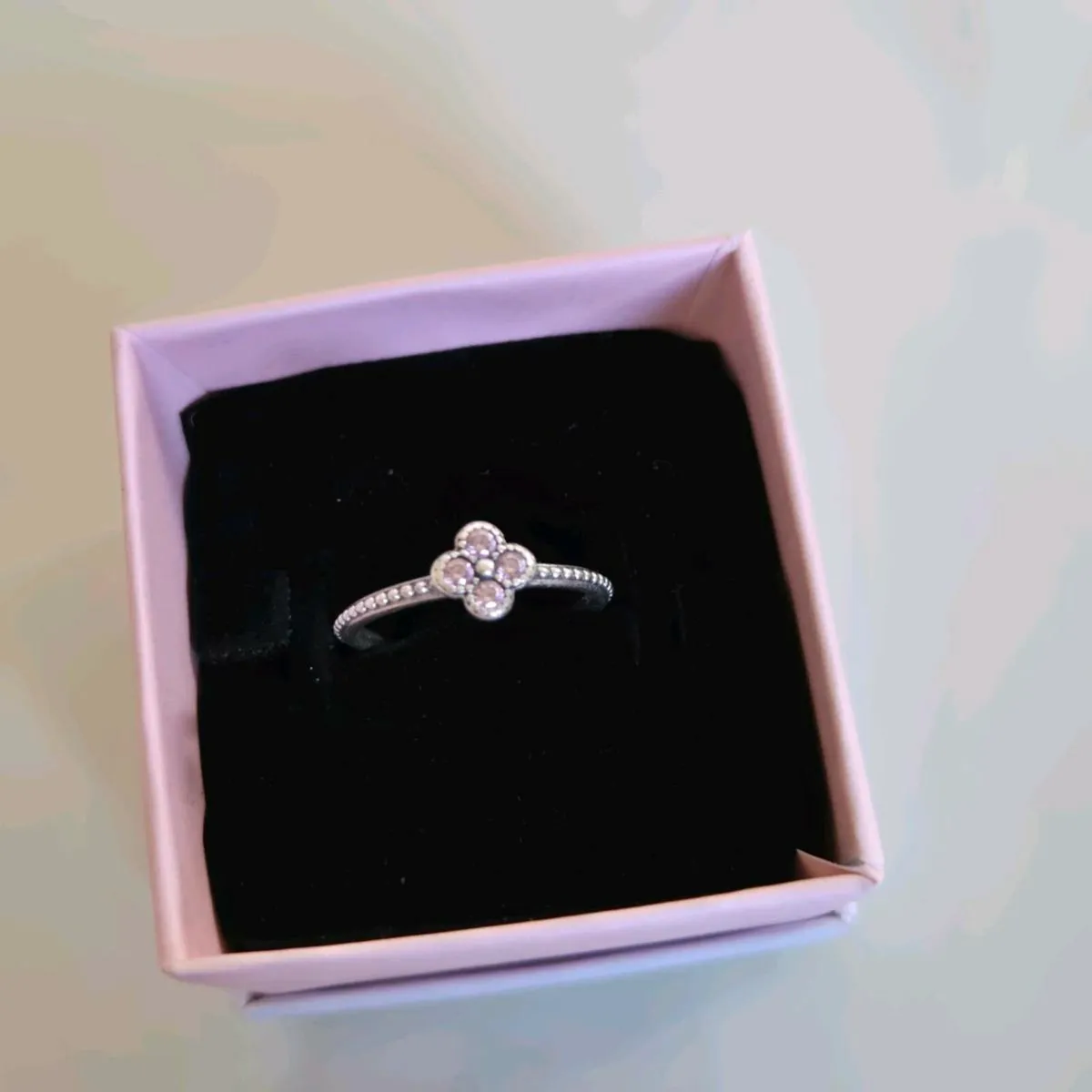 GENUINE PANDORA Flower ring - Image 1