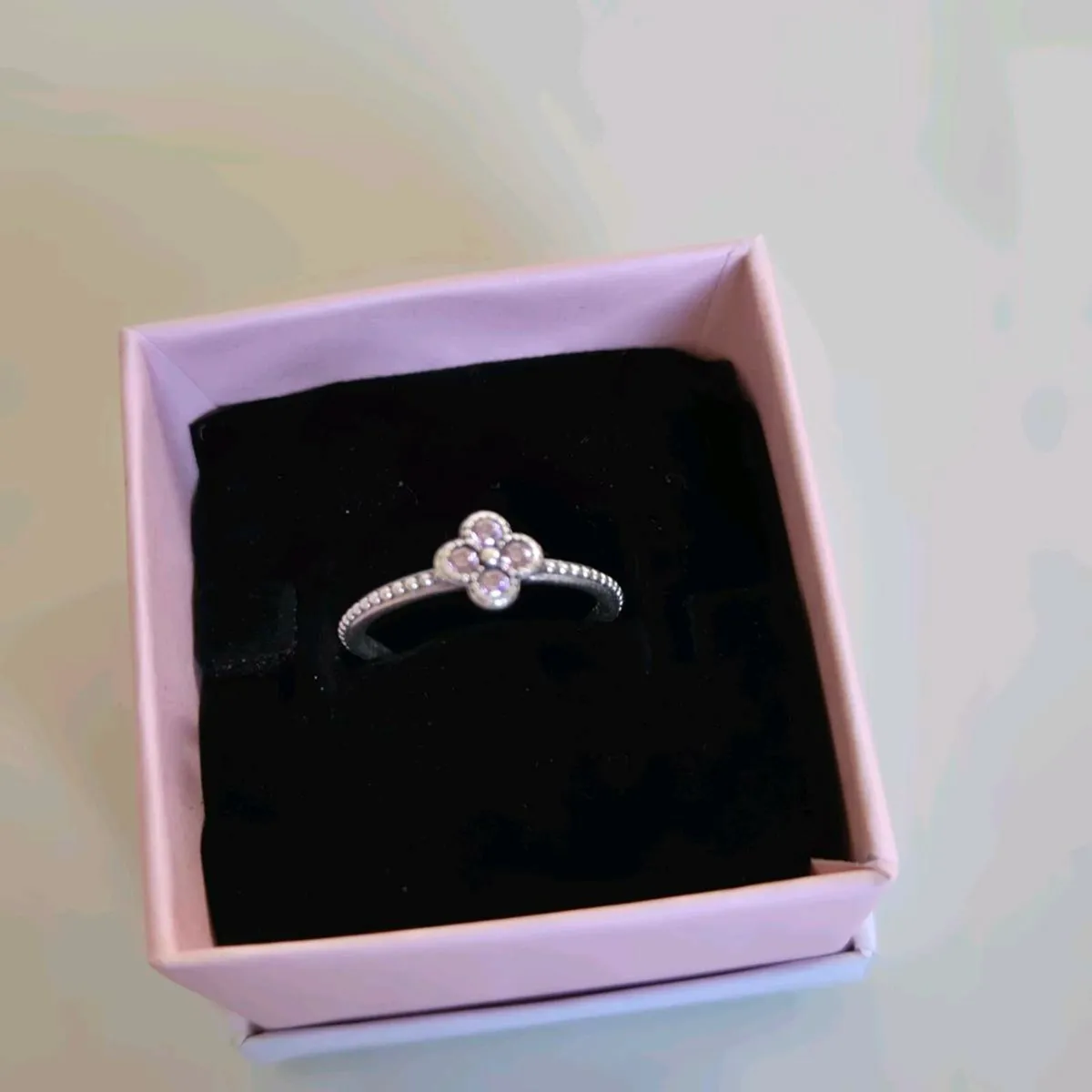 GENUINE PANDORA Flower ring - Image 2