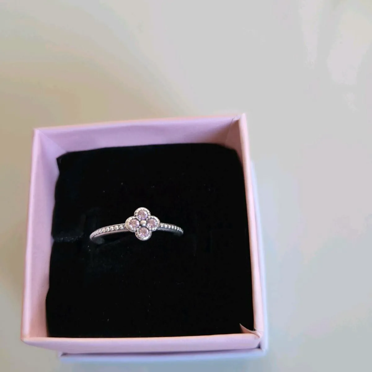 GENUINE PANDORA Flower ring - Image 4