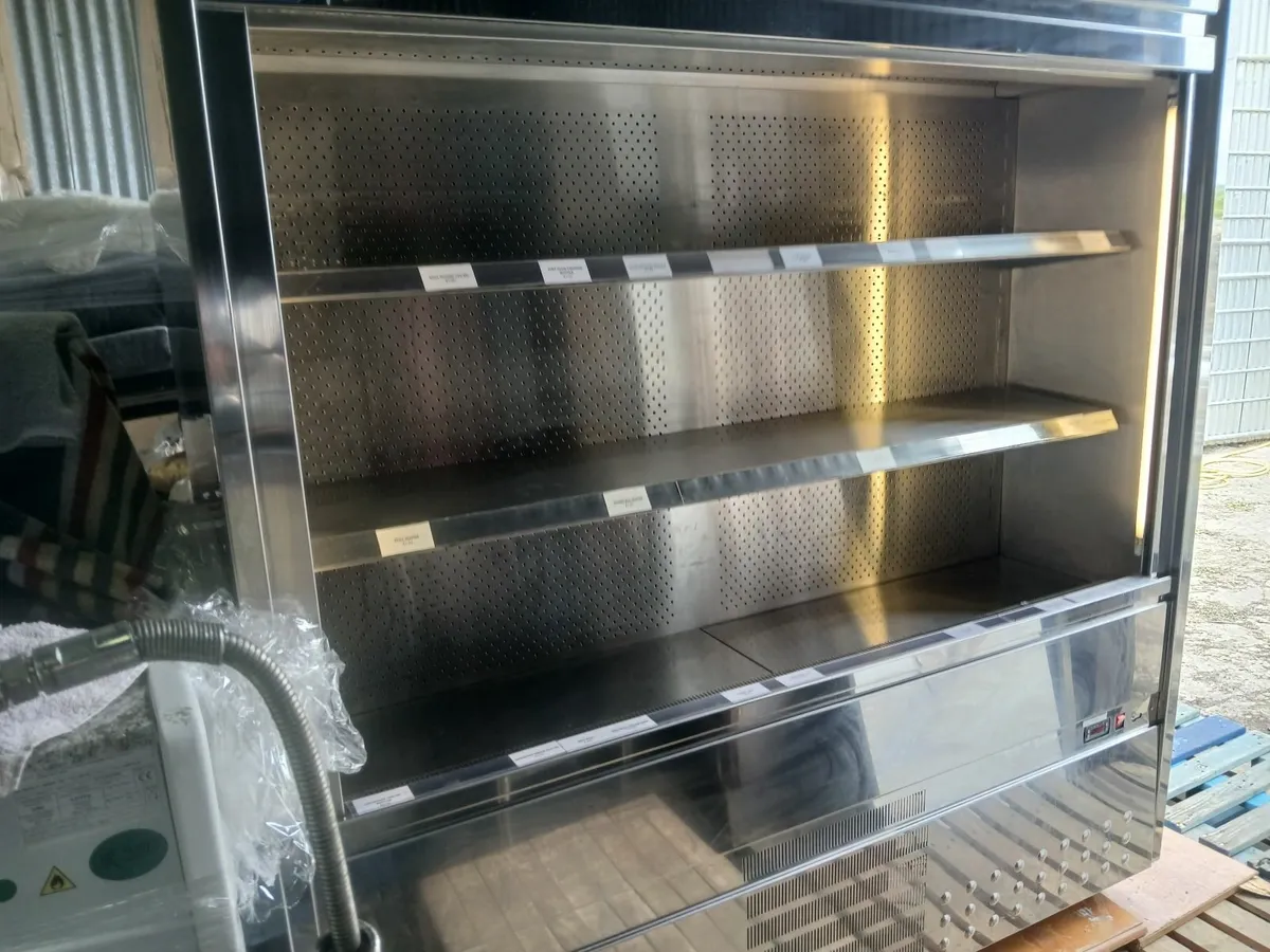 Stainless steel fridge...display unit...deluvered - Image 1