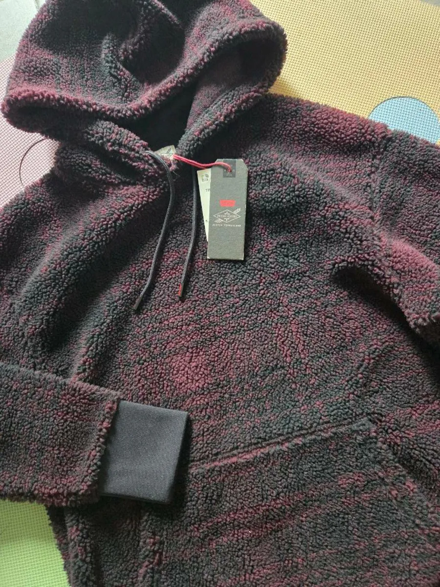 Small, With Tags Levi's Fleece Hoodie - Collaborat - Image 2