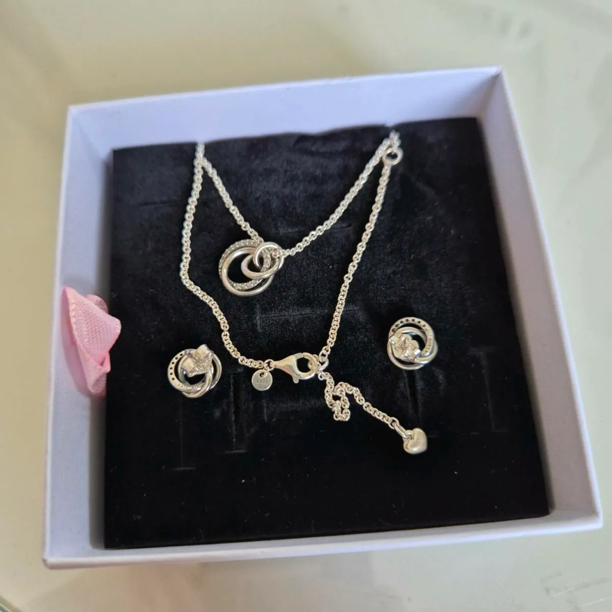 Pandora match set earings≠cklace - Image 3