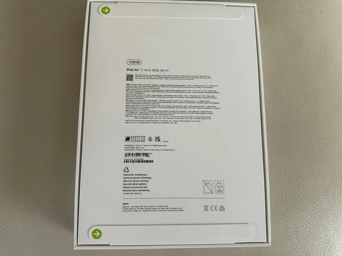 Apple iPad Air 11" M3 (A3266) 128GB Space Grey - Image 4