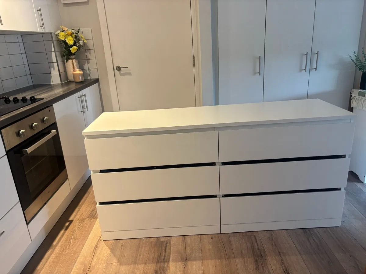IKEA MALM storage 6 drawer - Image 2