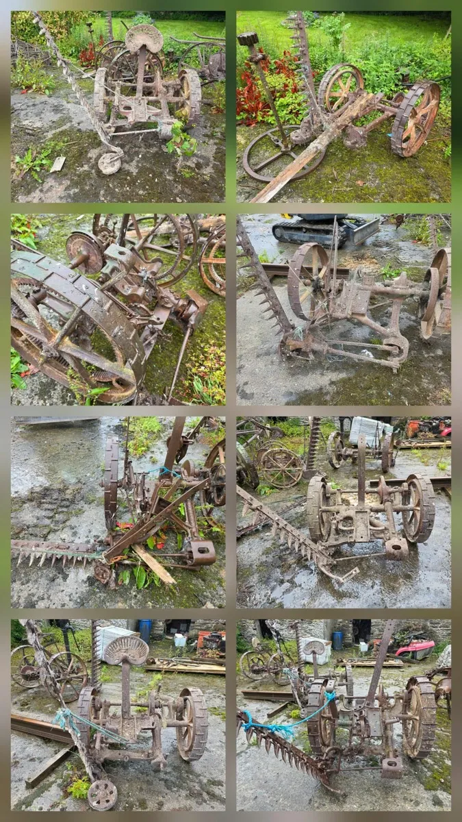 Antique farm machinery - Image 1