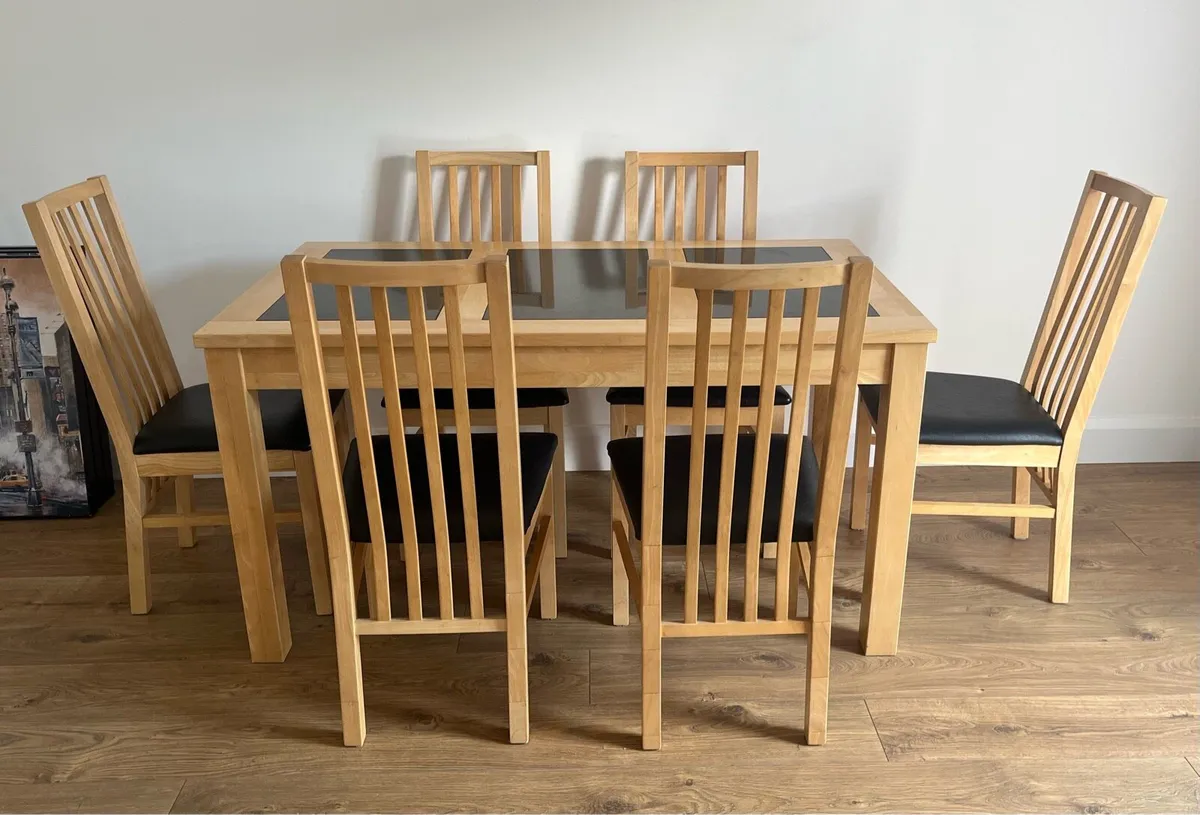 Dining table & chairs - Image 2