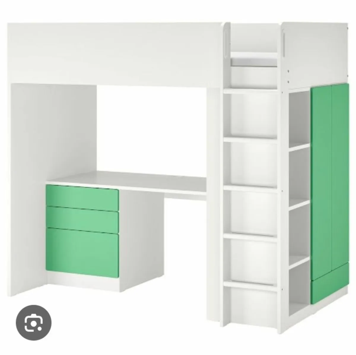 High sleeper Bed - Ikea Smastad - Image 1
