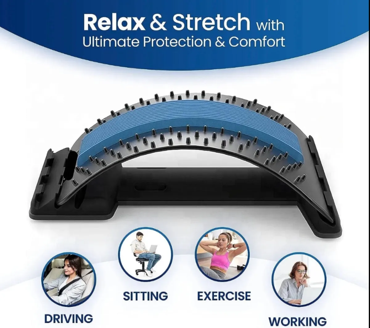 Massager Back Stretcher Posture Corrector Lumbar - Image 2