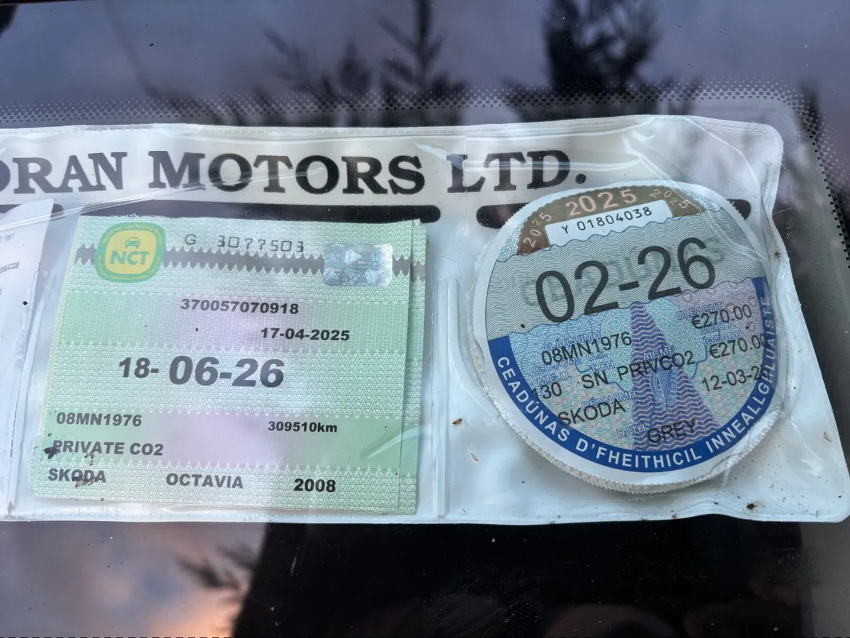 Skoda Octavia 2008 1.9ltr NEWNCT - Image 3