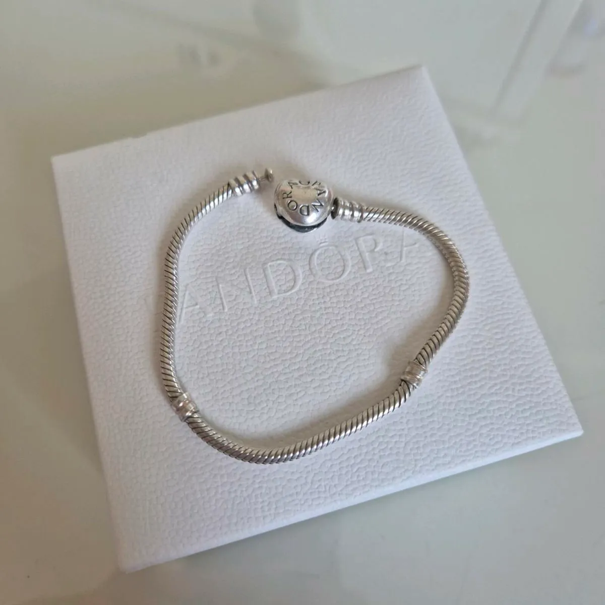 Pandora bracelet heart clasp - Image 1