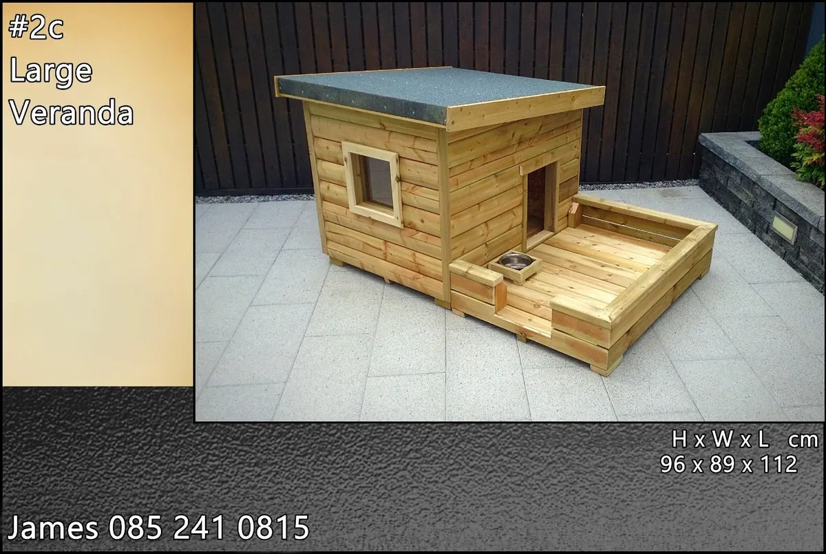 Dog Kennel With Veranda (NEW🔥) - Image 3