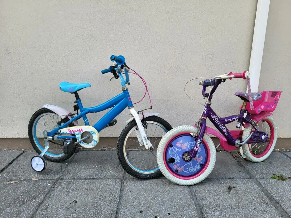 2 Kids Bikes - Image 1