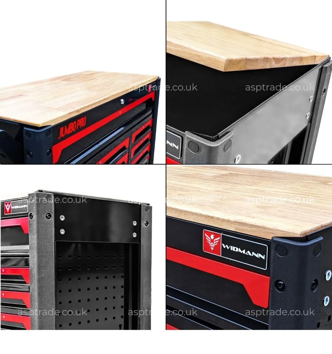 Extra wide tool box chest trolley cabinet tools - Image 2