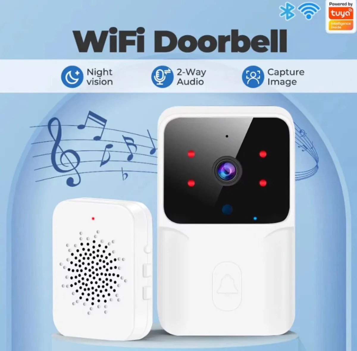Smart Wireless WiFi Video Doorbell NEW - Image 1