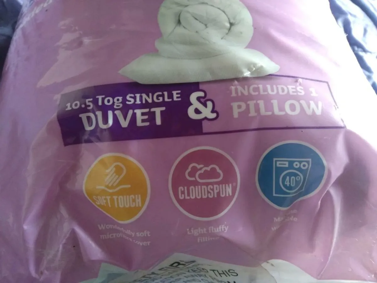 New-Single Duvet,pillow & Mattress Cover - Image 2