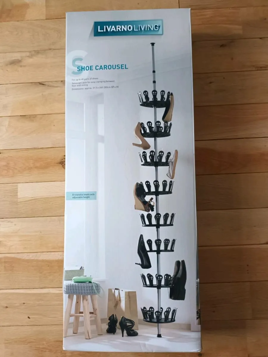 Carrousel shoe rack - Image 1