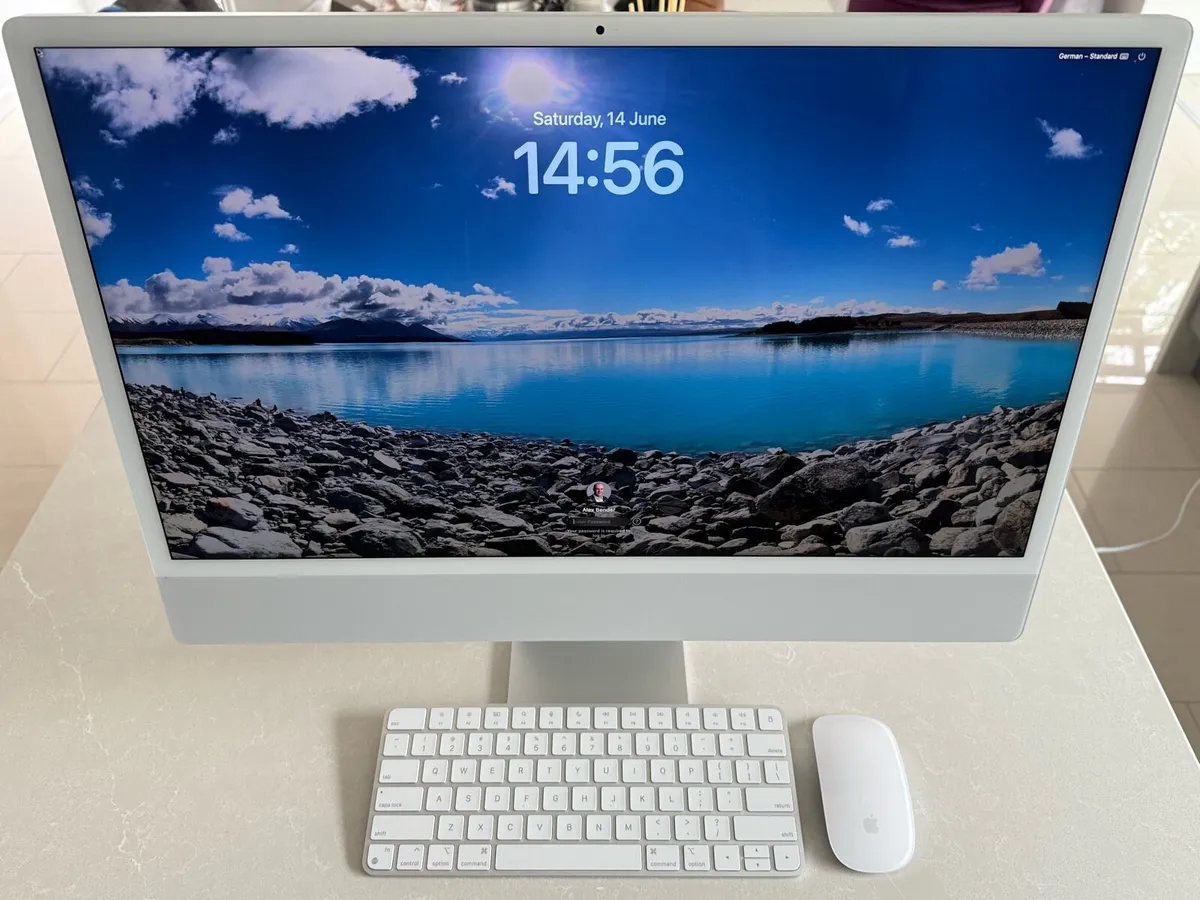 Apple iMac M1 256GB Silver - Image 1