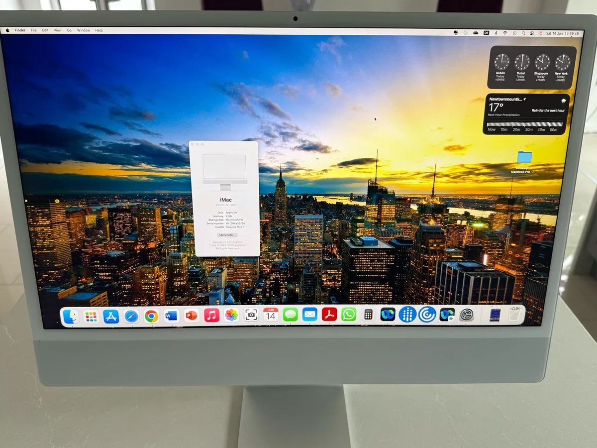 Apple iMac M1 256GB Silver - Image 2